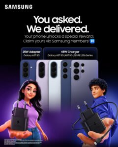 Read more about the article You asked, they delivered! Buy a selected Galaxy Phone and get your Free Charger via Samsung Members App